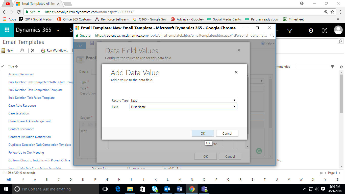 data value dialogue