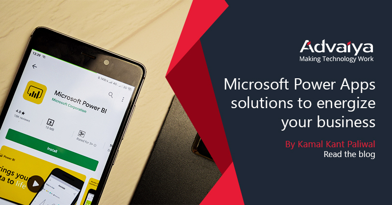 Microsoft Power Apps solutions to energize your business