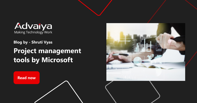 Project management tools by Microsoft