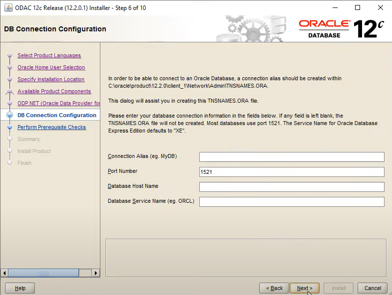 Oracle 12 Installation