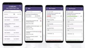 Project Progress Tracker App Dashboard 2